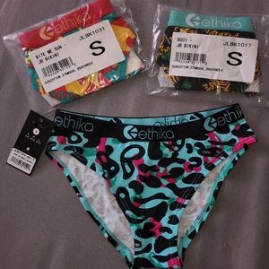 New ETHIKA JR bikini multi color pack of 3